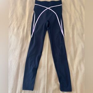 Fenty Savage Black Leggings with Pink Highlights